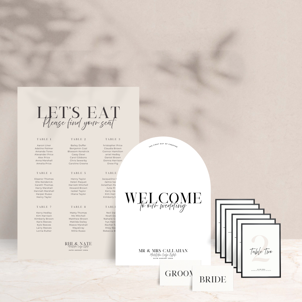 Rhi On the Day Essentials Stationery Package