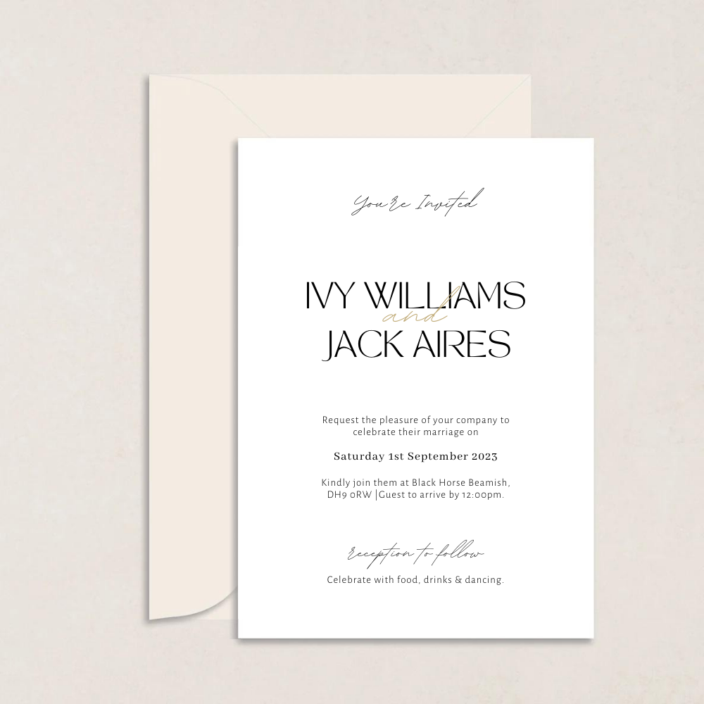 Ivy Wedding Invitations