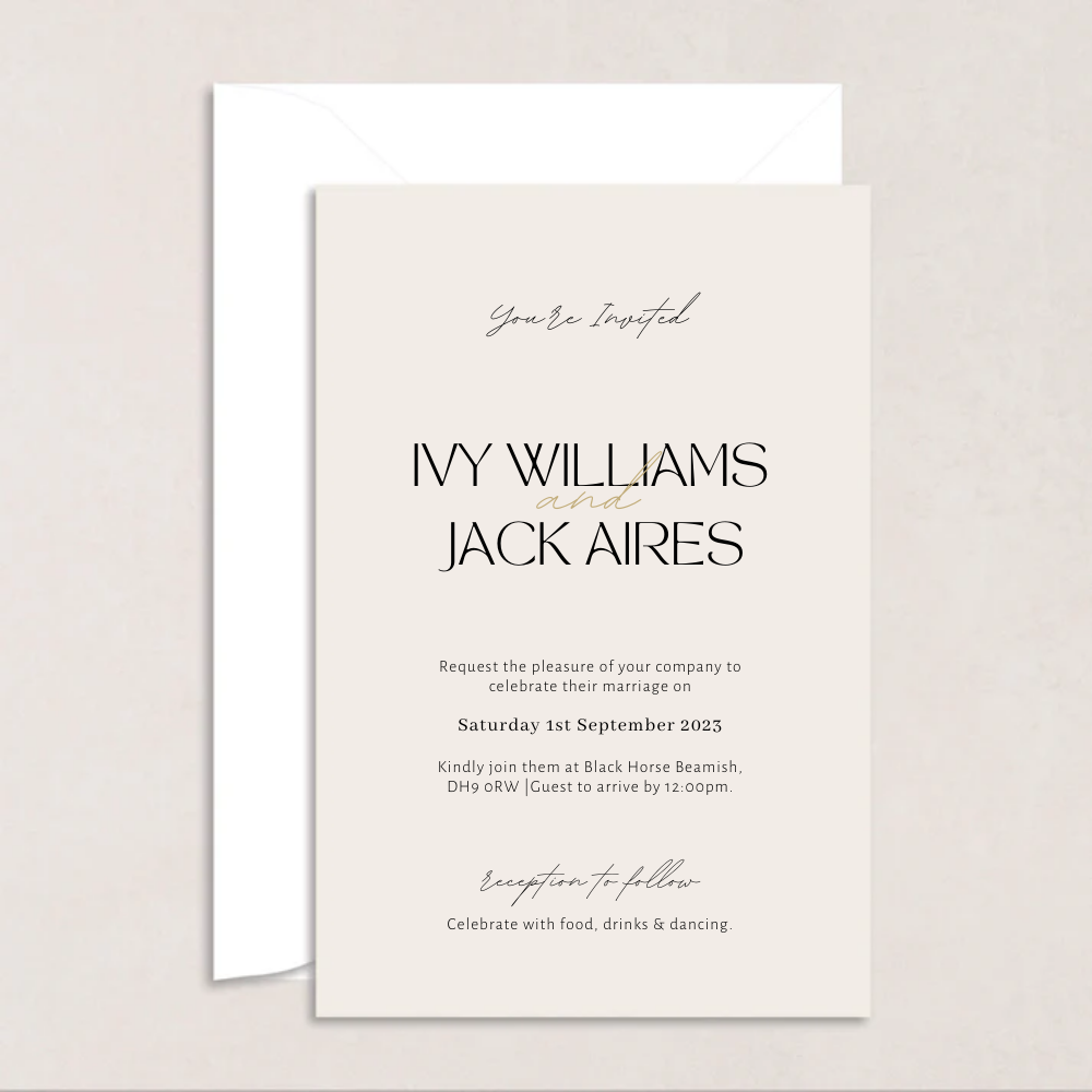 Ivy Wedding Invitations