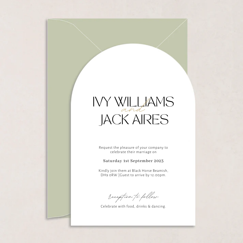Ivy Wedding Invitations