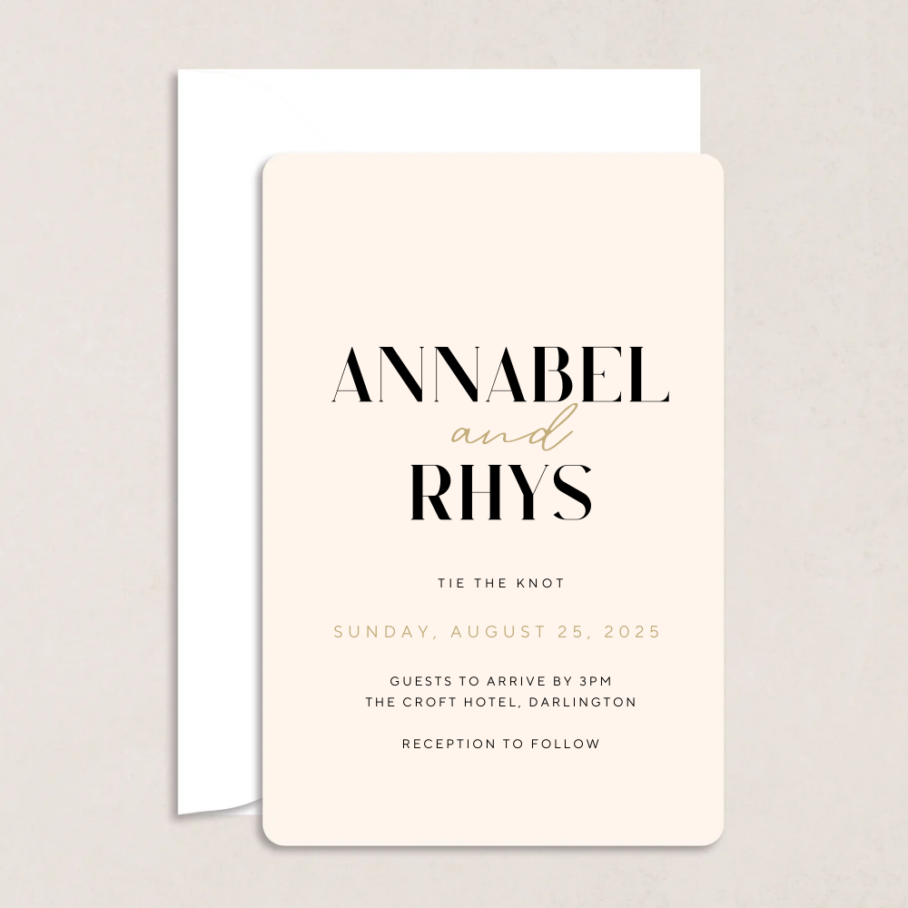 Annabel Wedding Invitations - The Ivy Collection | Luxury Wedding Stationery