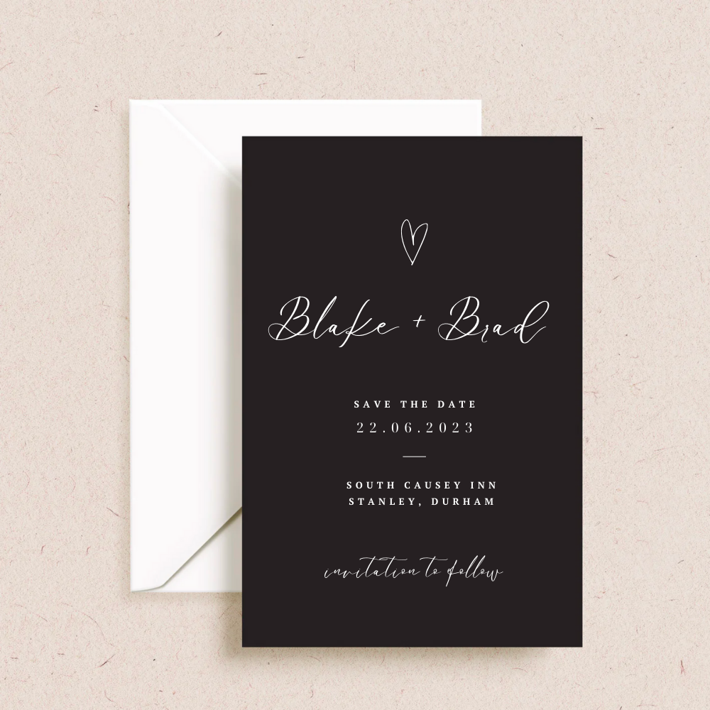 Blake Wedding Save the Date