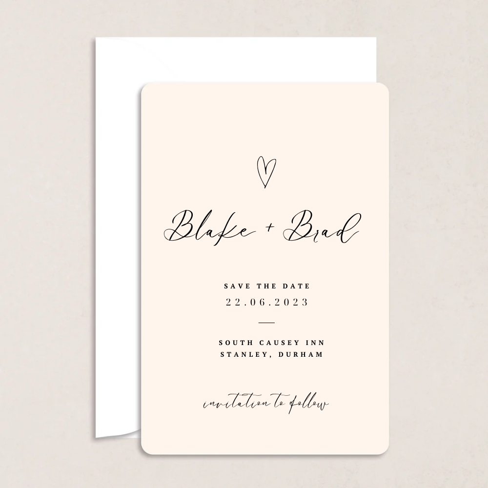 Blake Wedding Save the Date