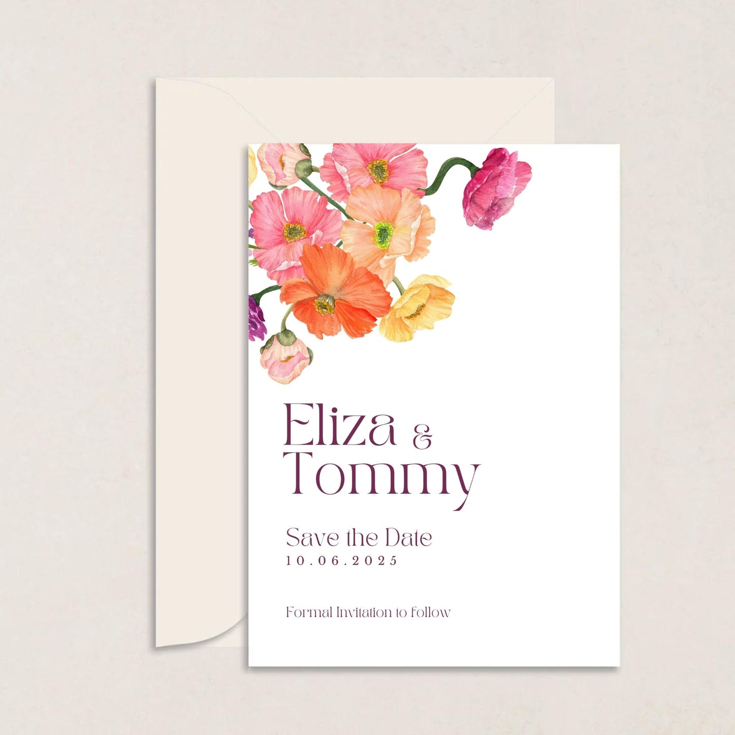 Eliza Wedding Save the Date