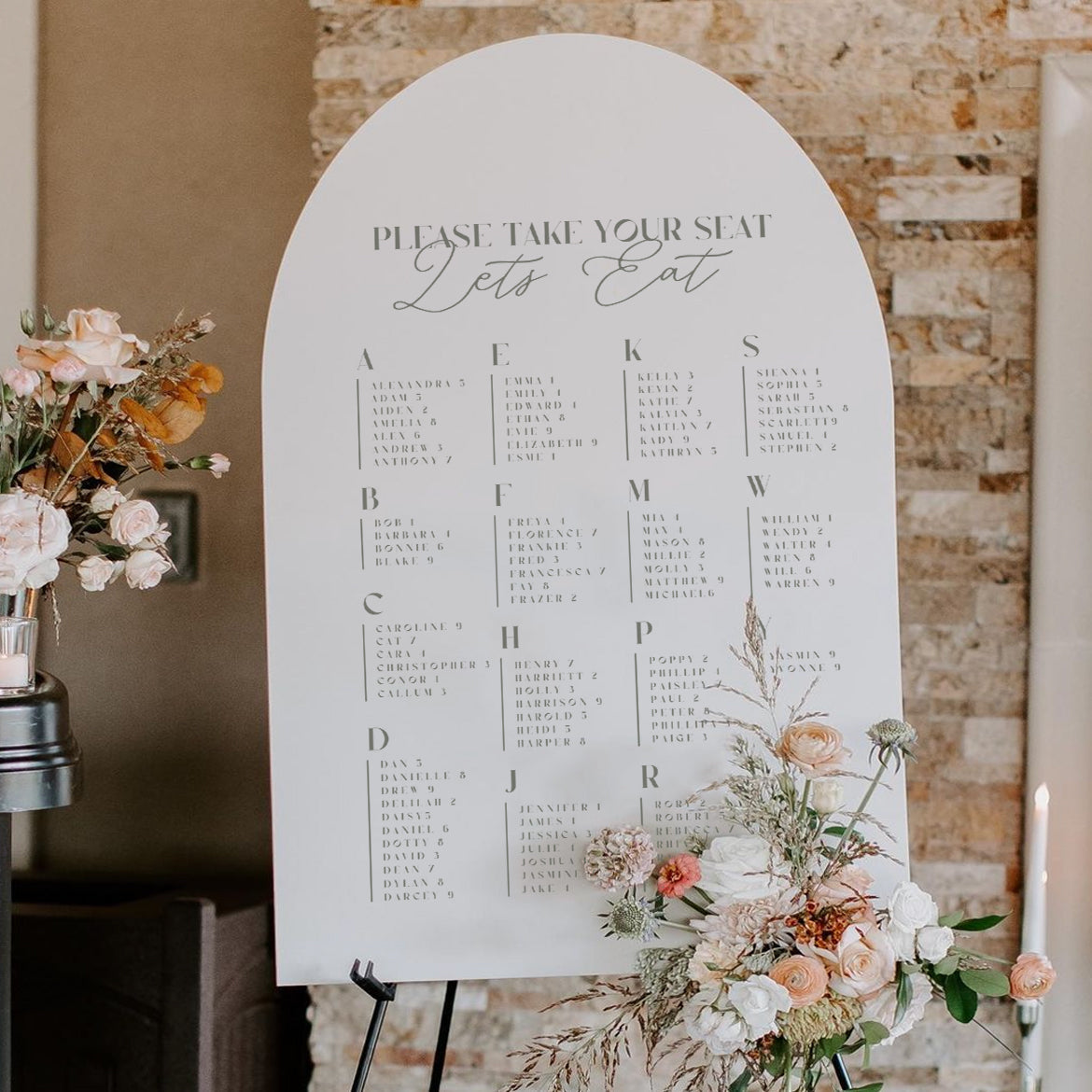 Seating Plans