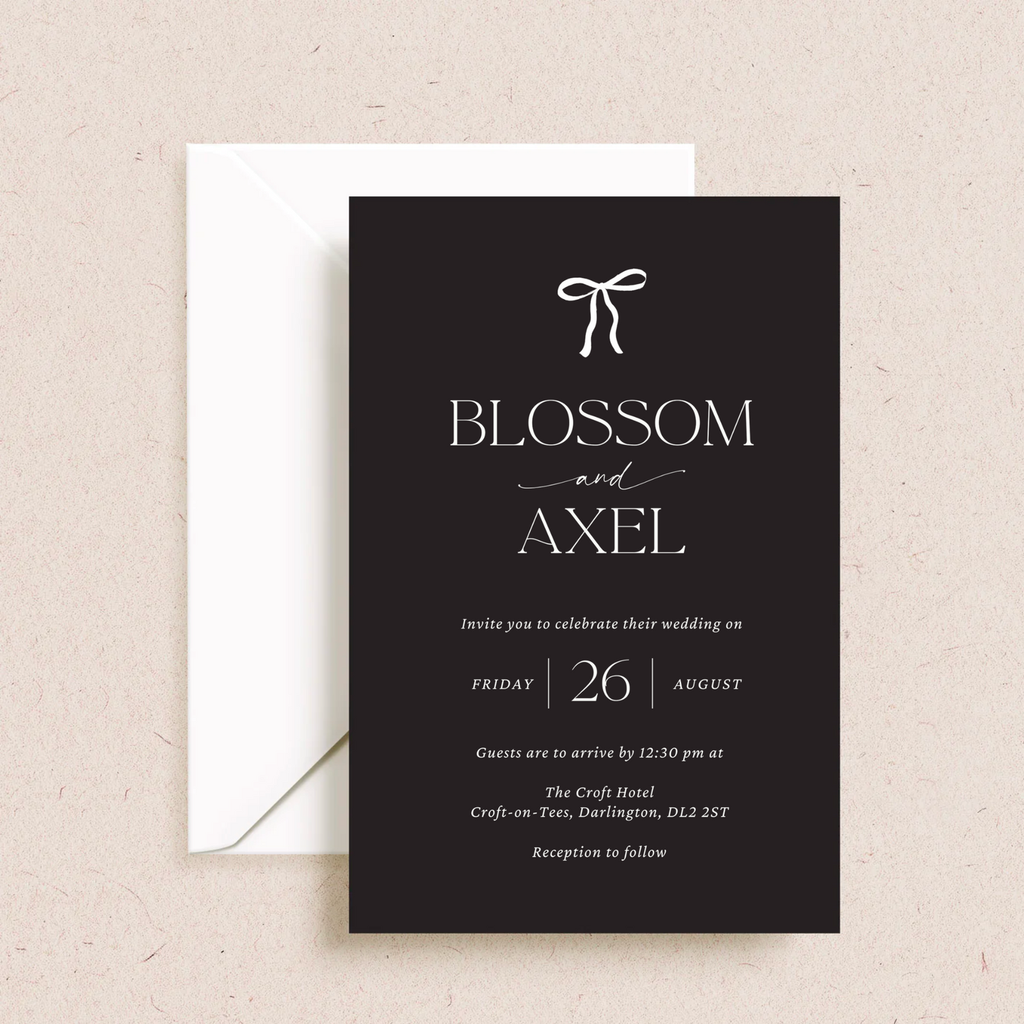 Blossom Wedding Invitation