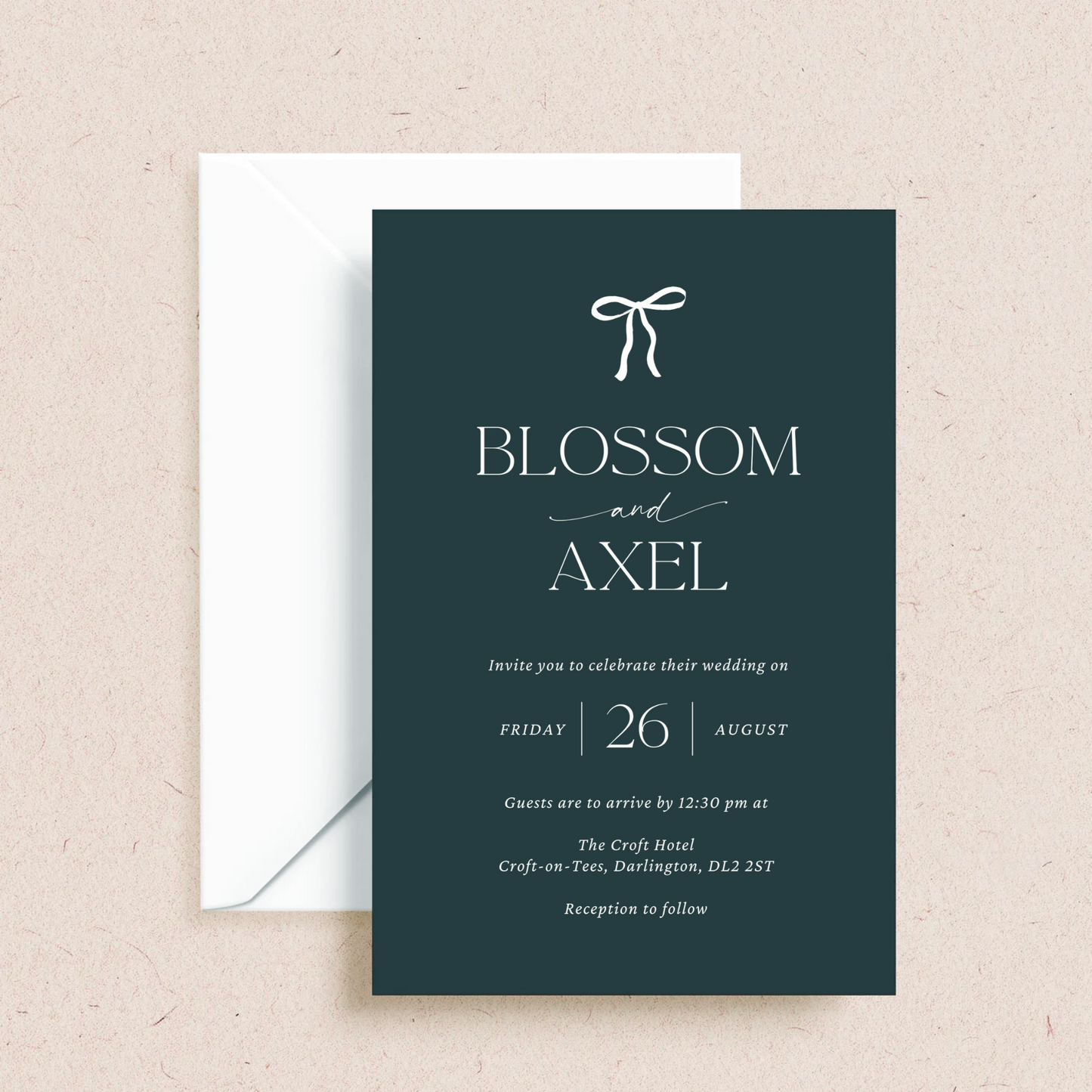 Blossom Wedding Invitation