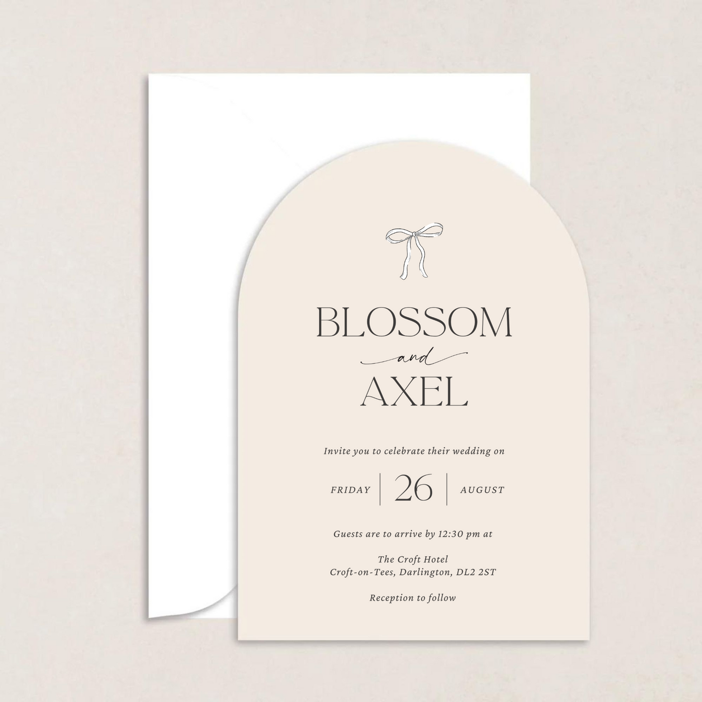 Blossom Wedding Invitation