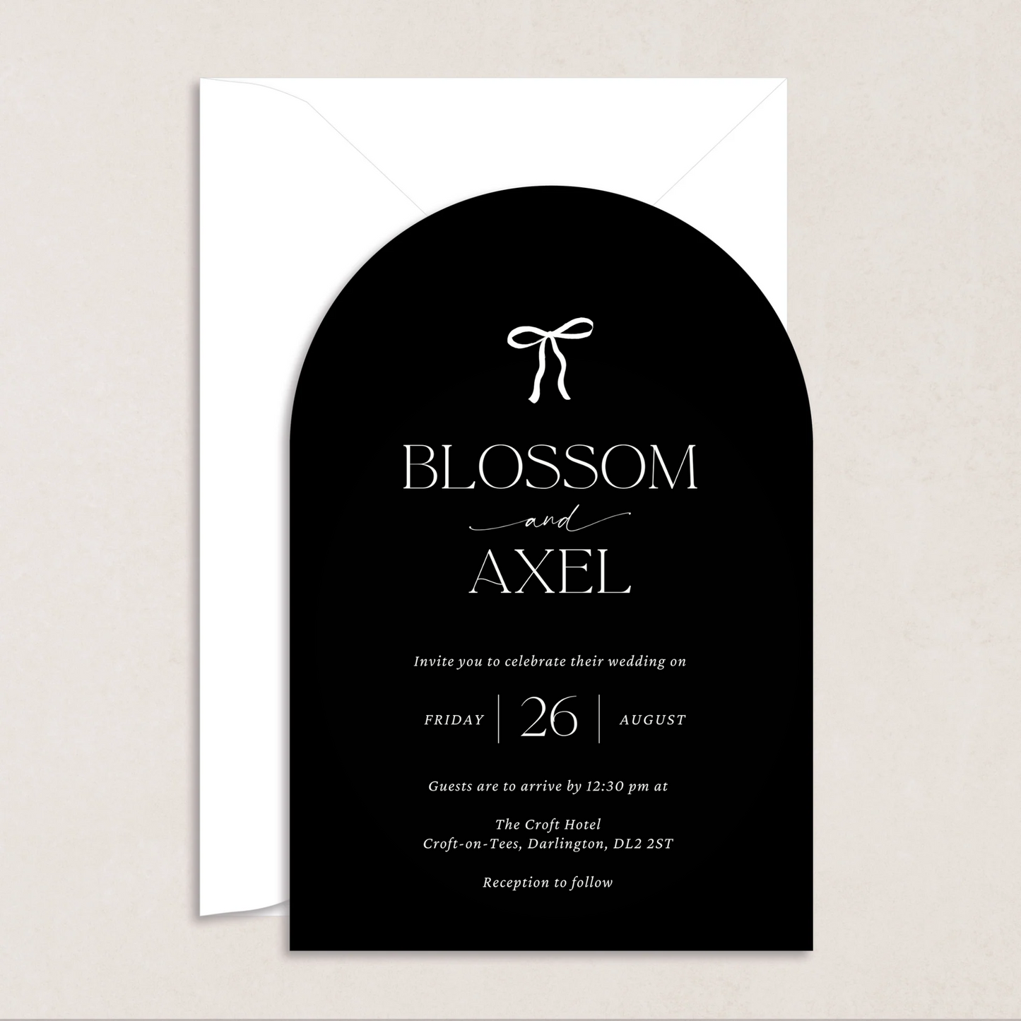 Blossom Wedding Invitation