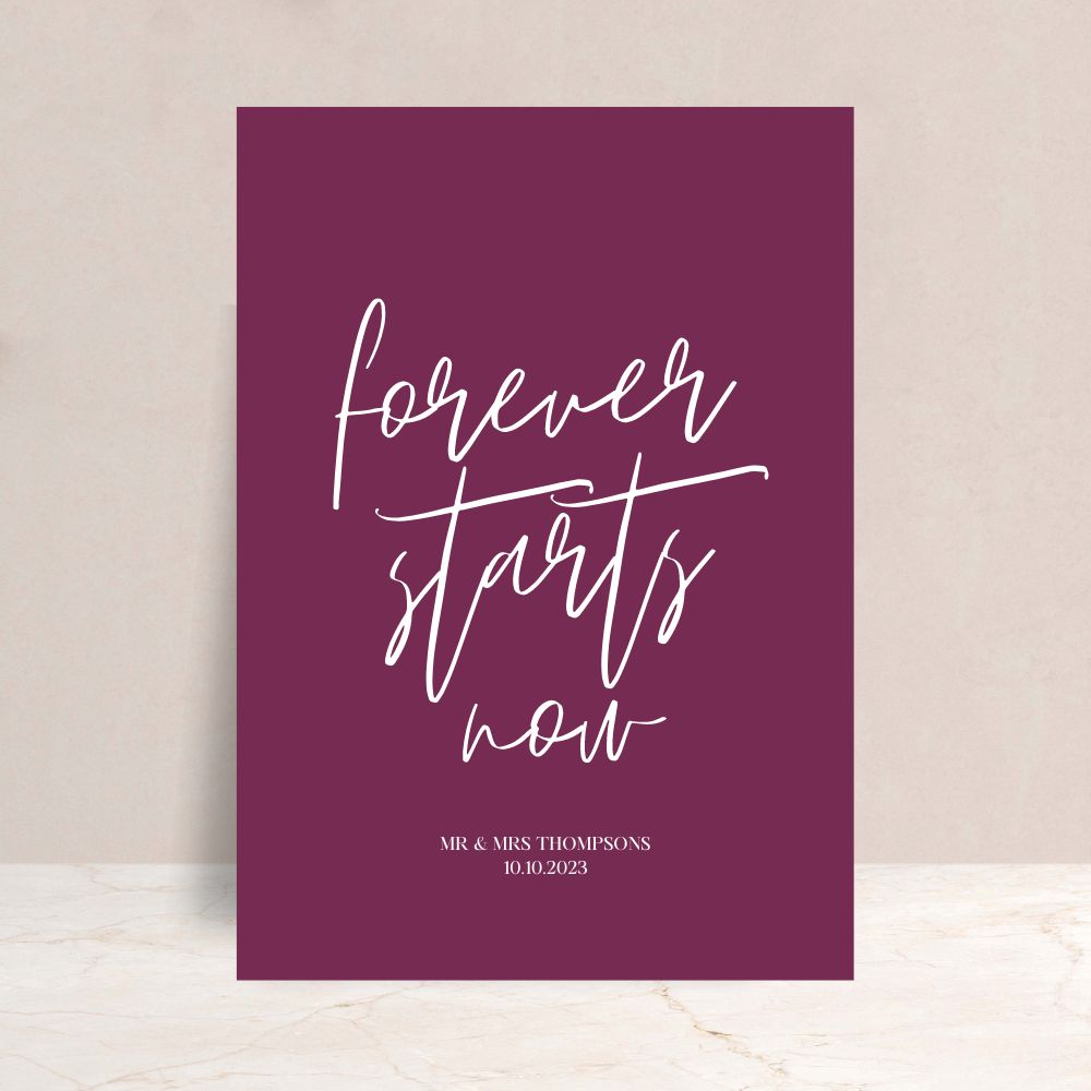 Lilli Wedding Sign