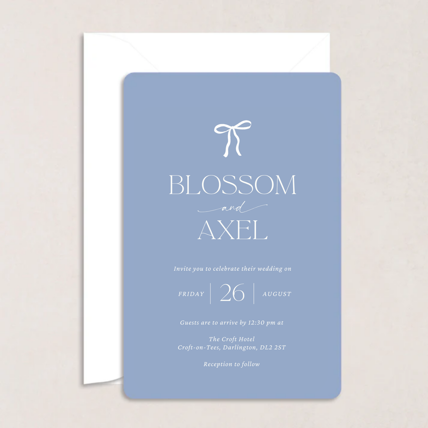 Blossom Wedding Invitation