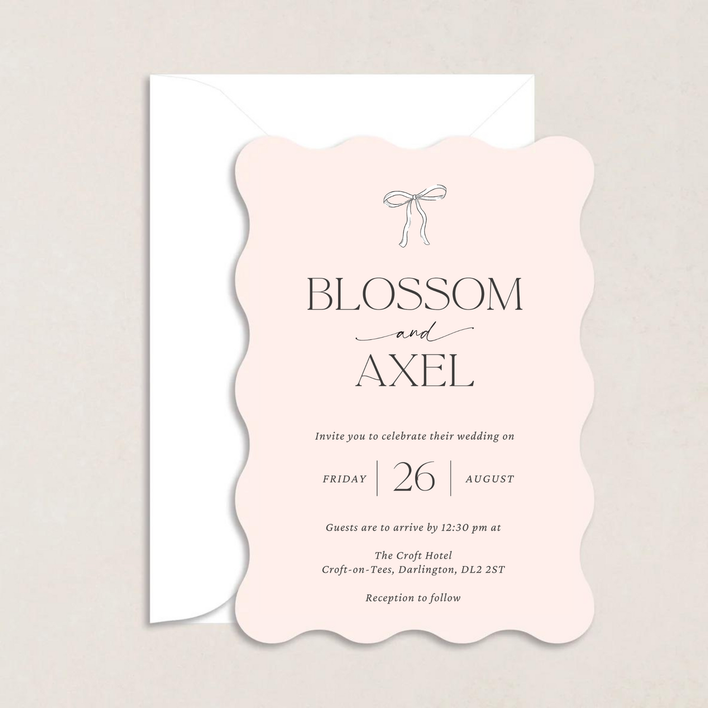 Blossom Wedding Invitation