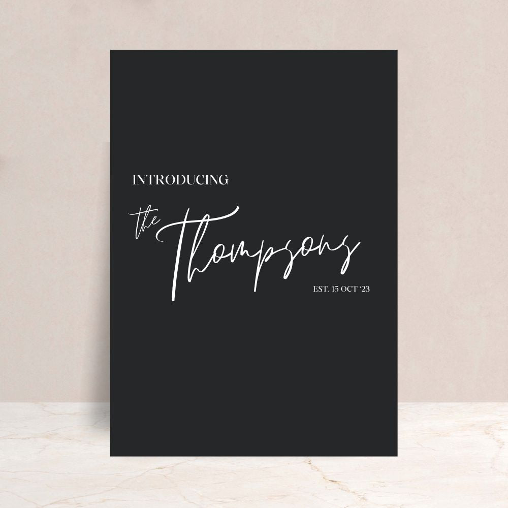 Lilli Wedding Welcome Sign