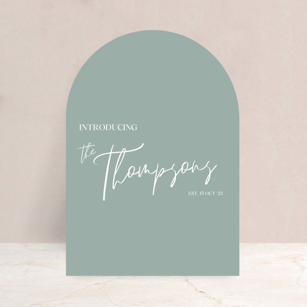 Lilli Wedding Welcome Sign