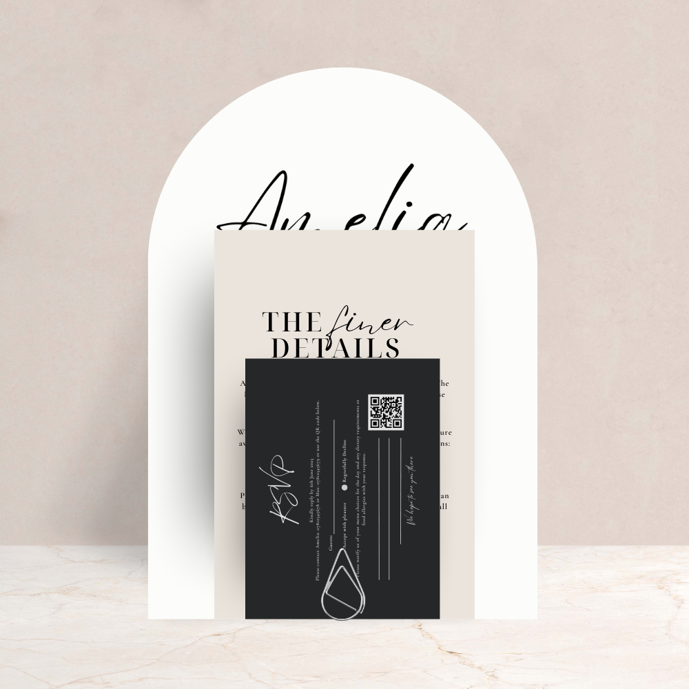 Amelia Wedding Invitation Set