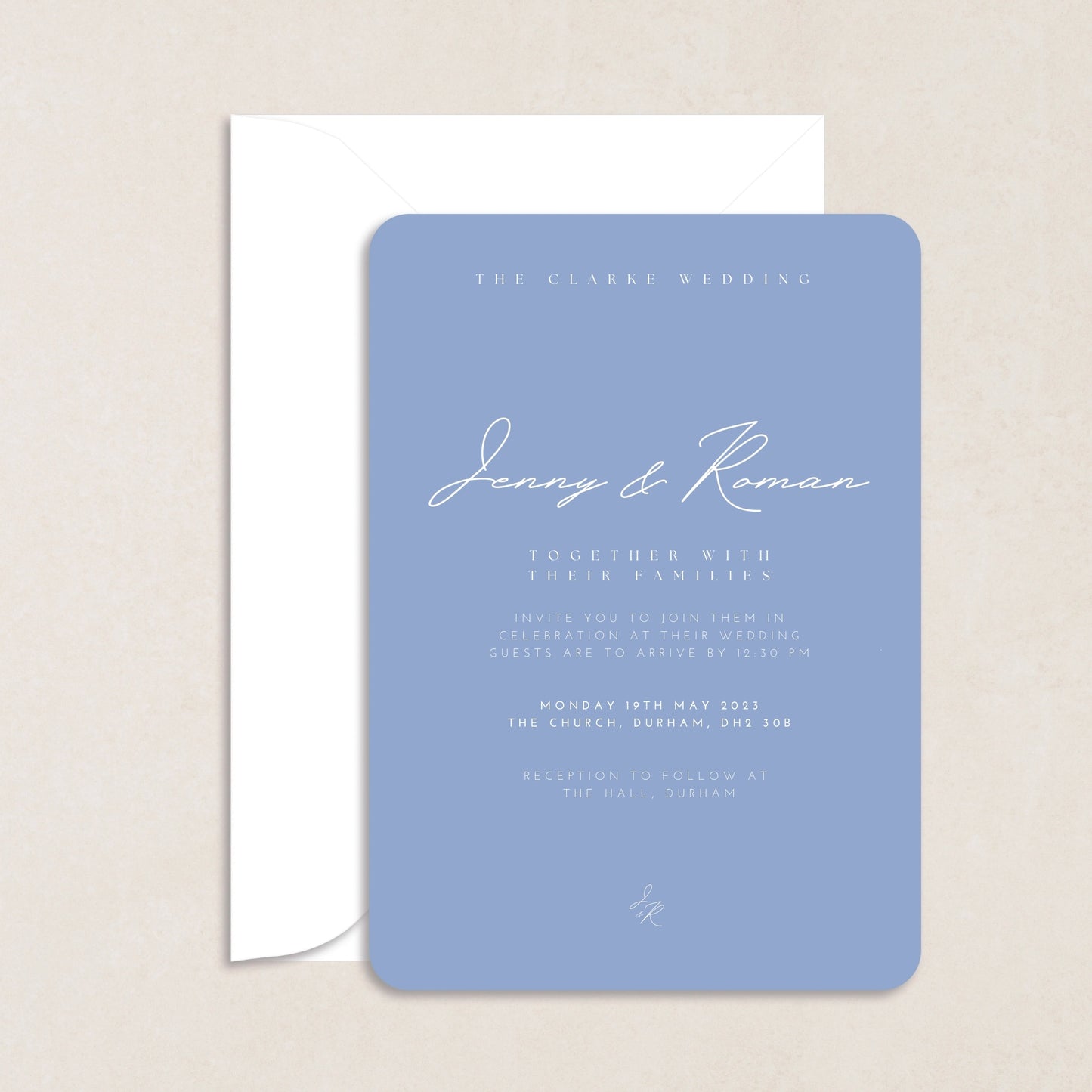 Jenny Wedding Invitations - Wedding Invitations available at The Ivy Collection | Luxury Wedding Stationery