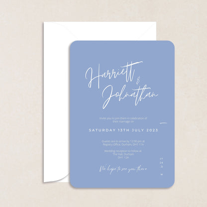 Harriett Wedding Invitations - Wedding Invitations available at The Ivy Collection | Luxury Wedding Stationery