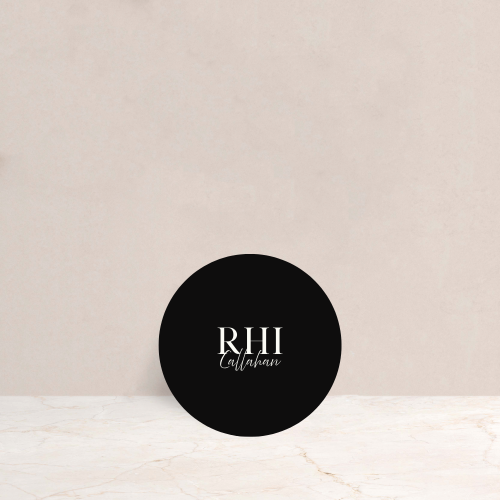Rhi Wedding Circle Place Cards - The Ivy Collection | Luxury Wedding Stationery