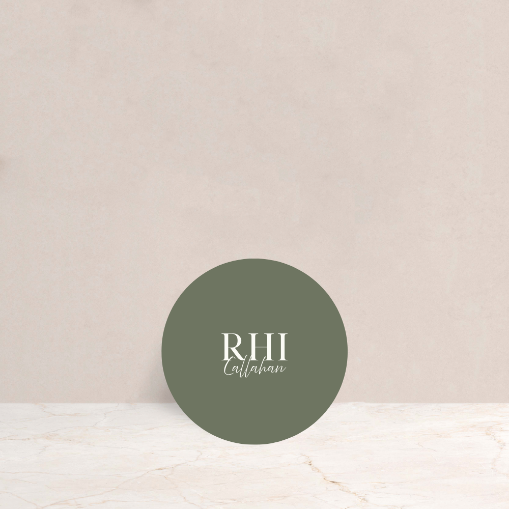 Rhi Wedding Circle Place Cards - The Ivy Collection | Luxury Wedding Stationery