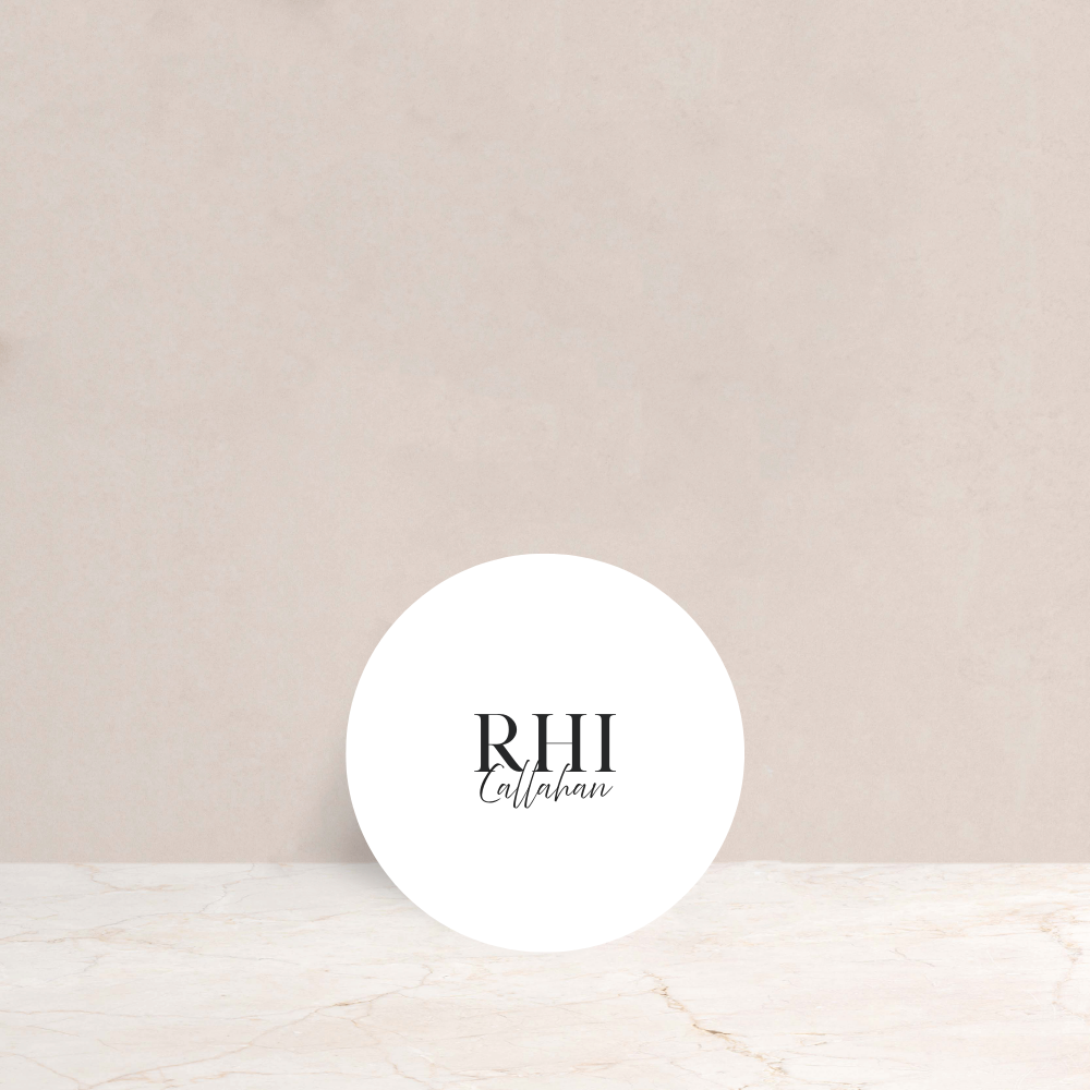 Rhi Wedding Circle Place Cards - The Ivy Collection | Luxury Wedding Stationery
