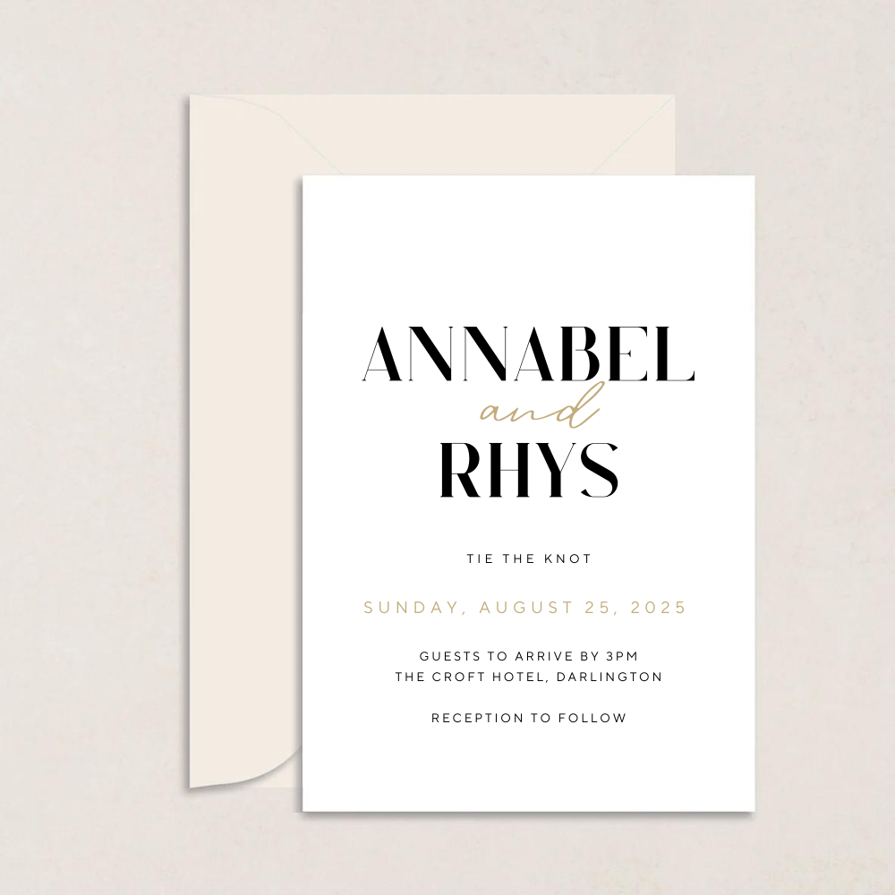 Annabel Wedding Invitations - The Ivy Collection | Luxury Wedding Stationery