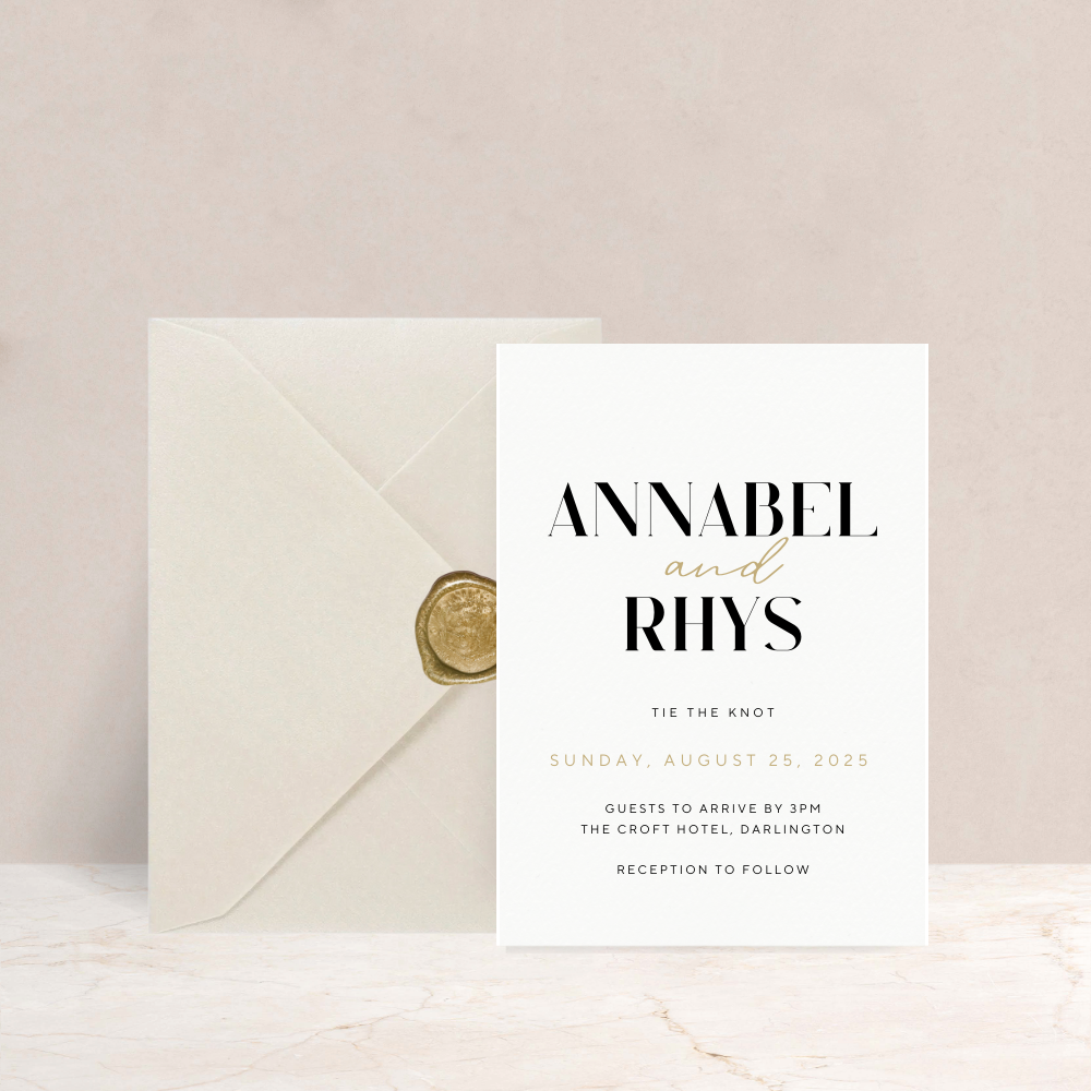 Annabel Wedding Invitations - The Ivy Collection | Luxury Wedding Stationery