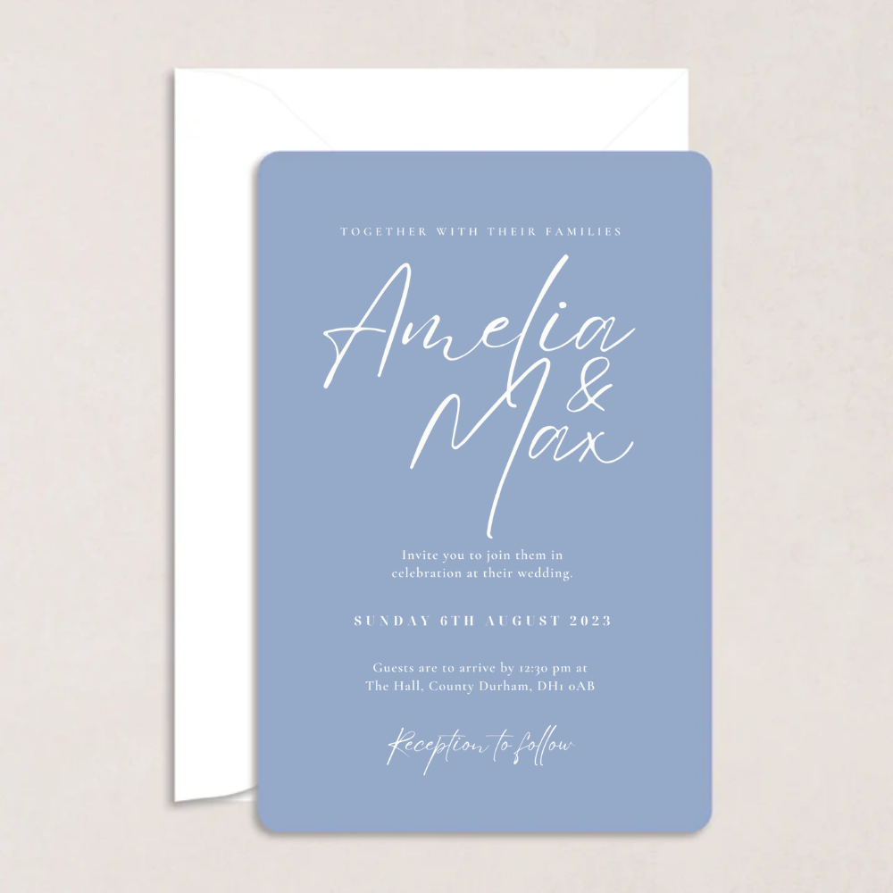 Amelia Wedding Invitations - The Ivy Collection | Luxury Wedding Stationery