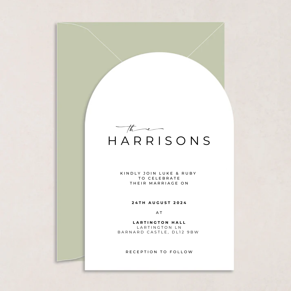 Ruby Wedding Invitations