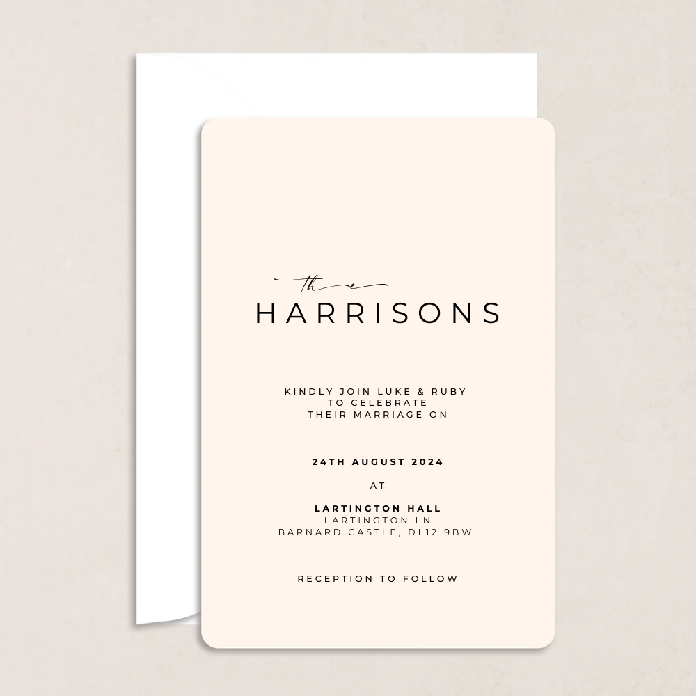 Ruby Wedding Invitations
