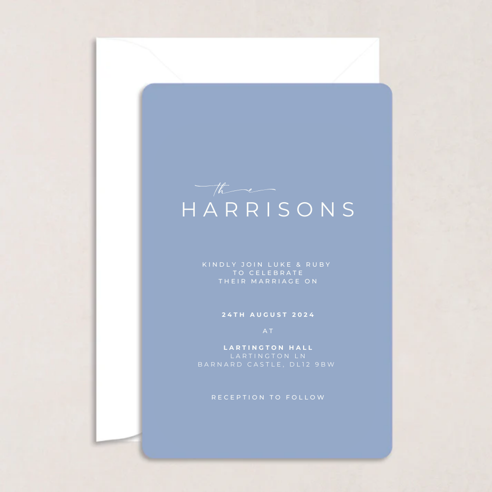 Ruby Wedding Invitations
