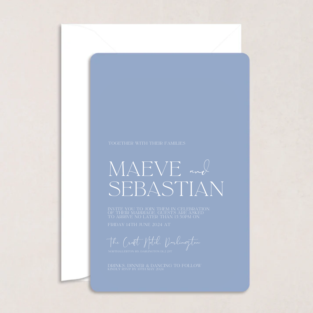 Maeve Wedding Invitations - The Ivy Collection | Luxury Wedding Stationery
