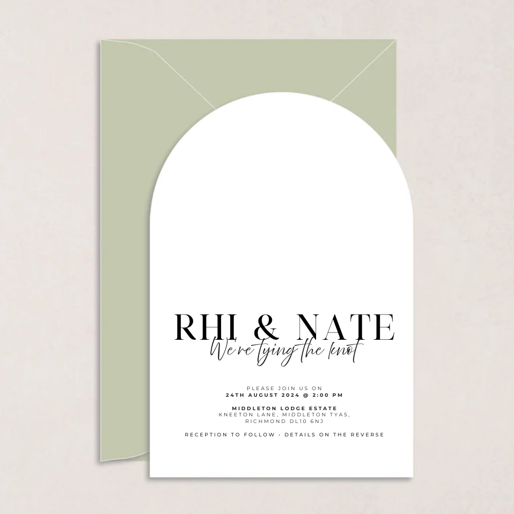 Rhi Wedding Invitations - The Ivy Collection | Luxury Wedding Stationery