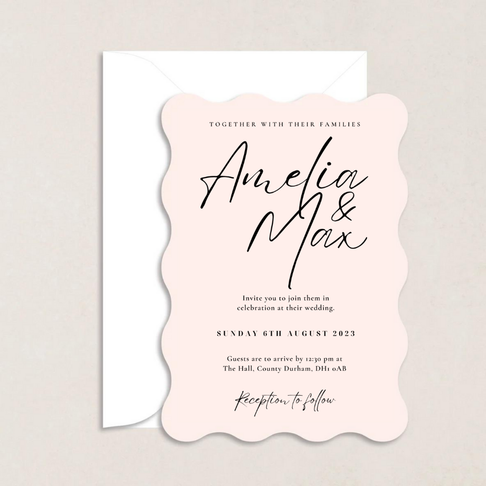 Amelia Wedding Invitations - The Ivy Collection | Luxury Wedding Stationery