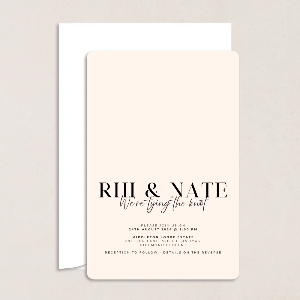 Rhi Wedding Invitations - The Ivy Collection | Luxury Wedding Stationery