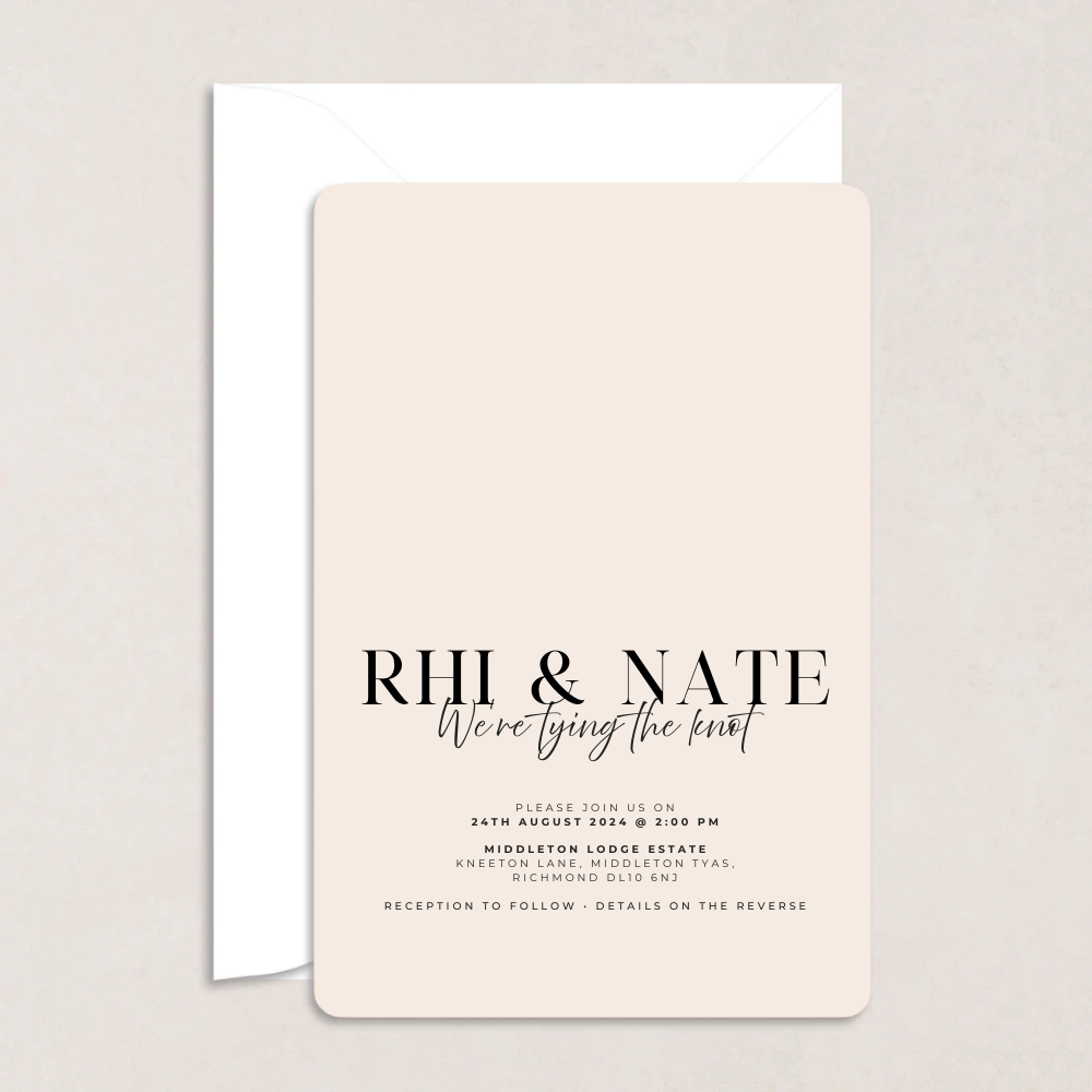 Rhi Wedding Invitations - The Ivy Collection | Luxury Wedding Stationery