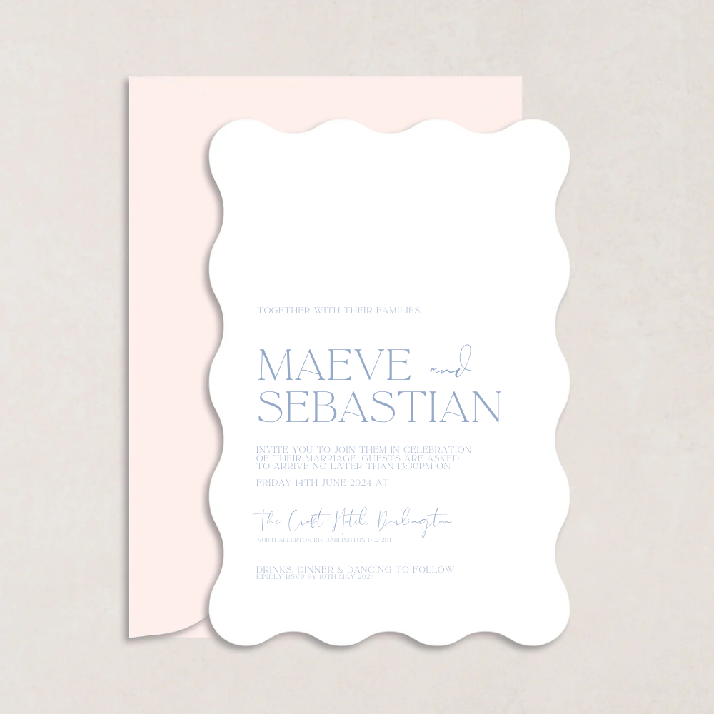 Maeve Wedding Invitations - The Ivy Collection | Luxury Wedding Stationery