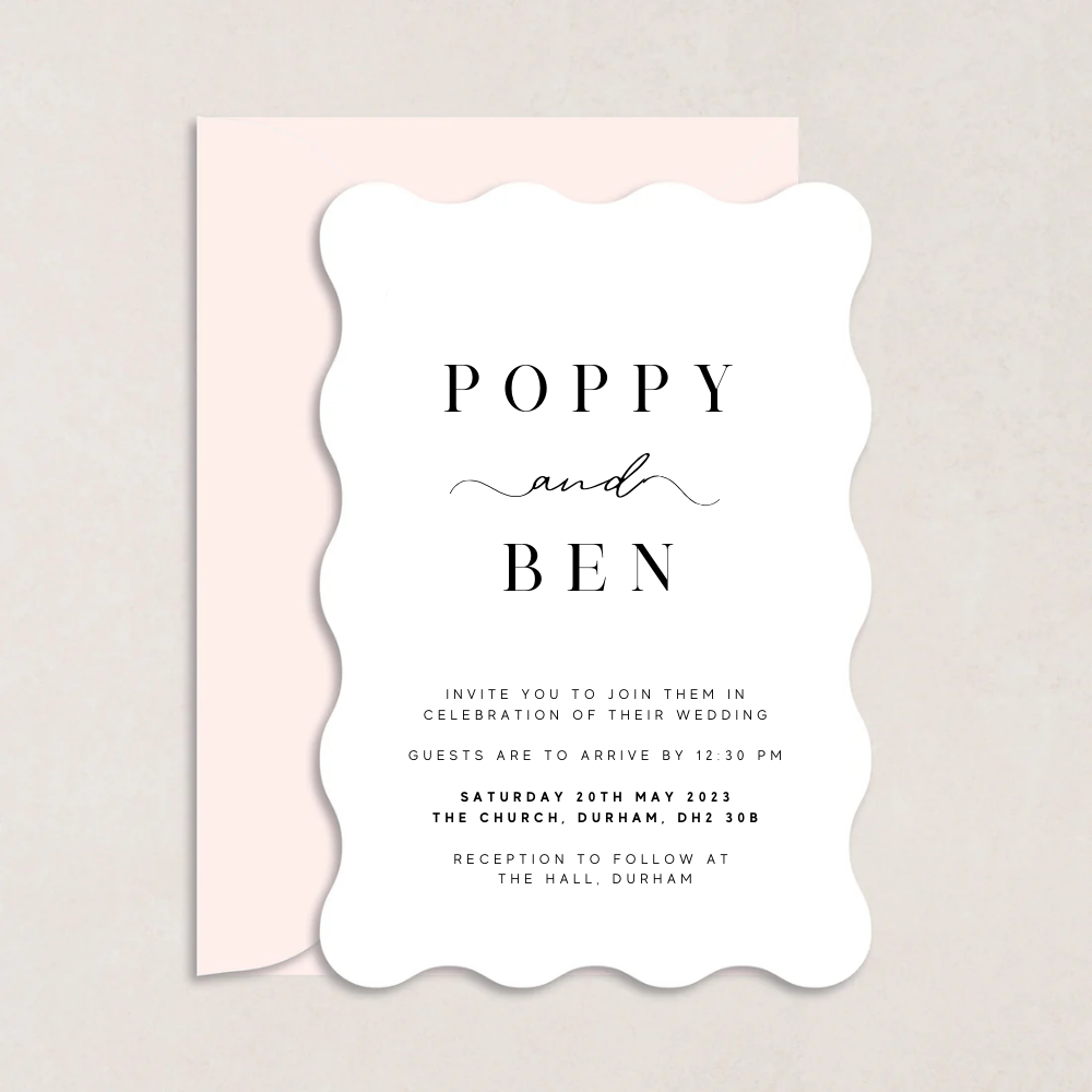 Poppy Wedding Invitations