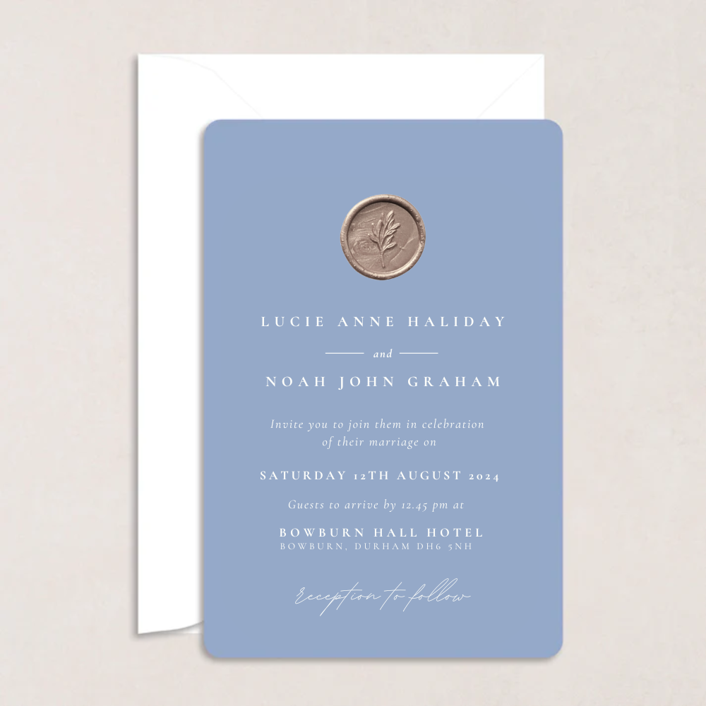 Lucie Wedding Invitations - The Ivy Collection | Luxury Wedding Stationery