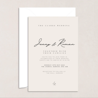 Jenny Wedding Invitations