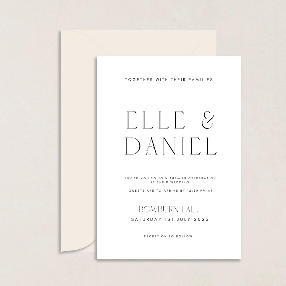 Elle Wedding Invitations