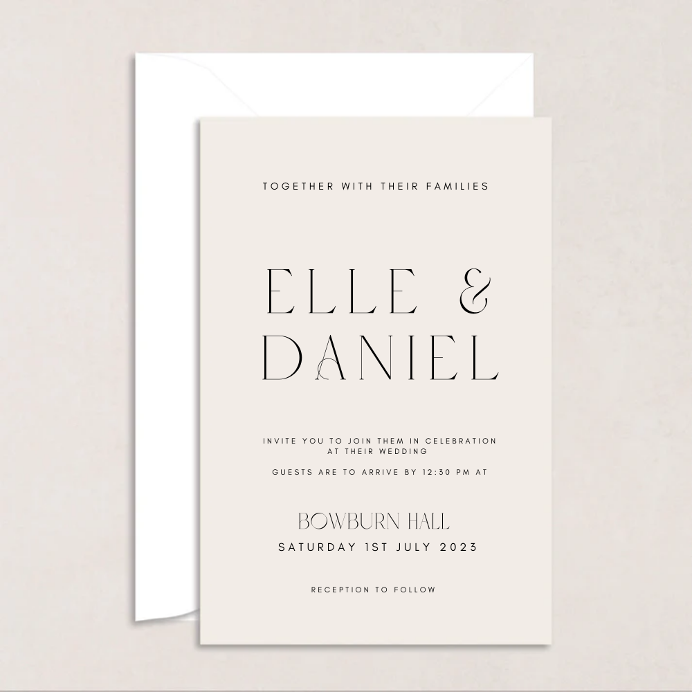 Elle Wedding Invitations