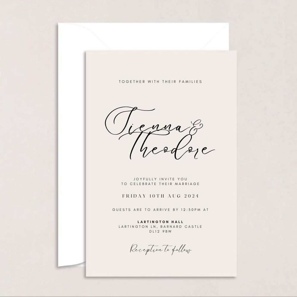 Sienna Wedding Invitations