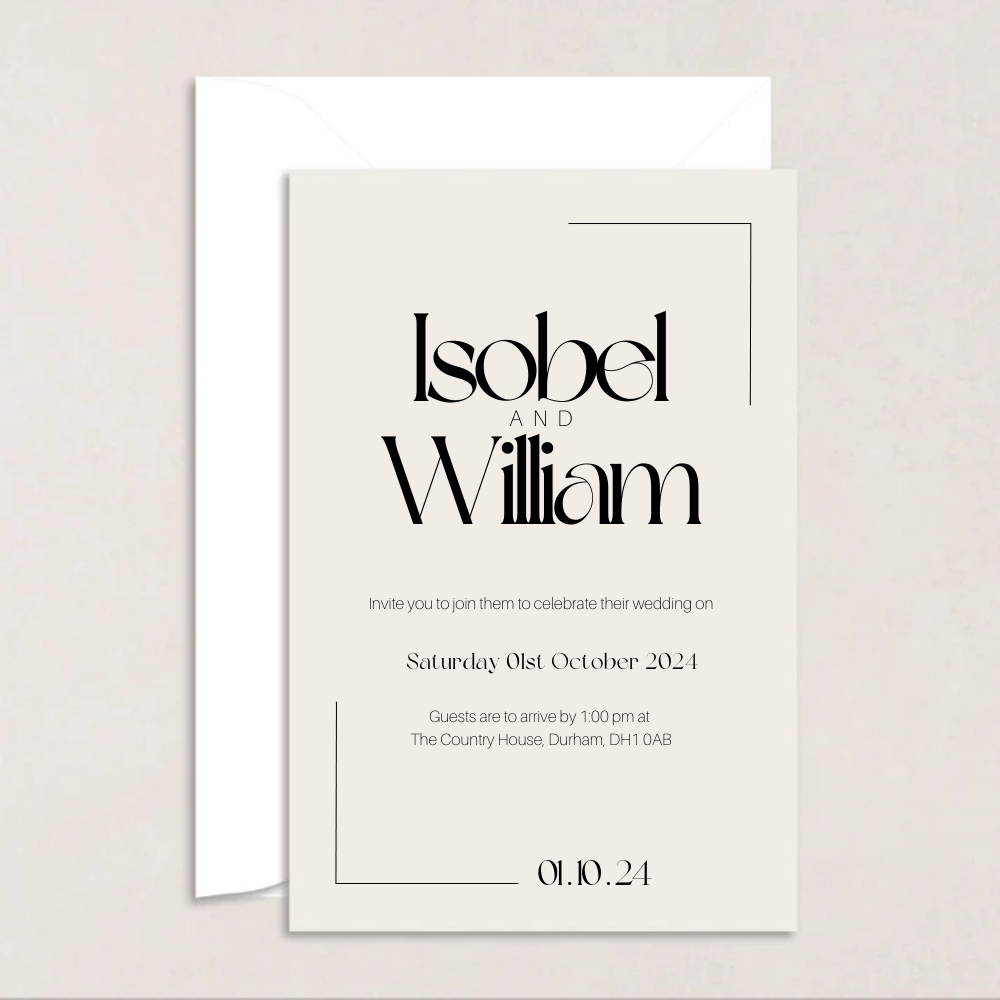 Isobel Wedding Invitations