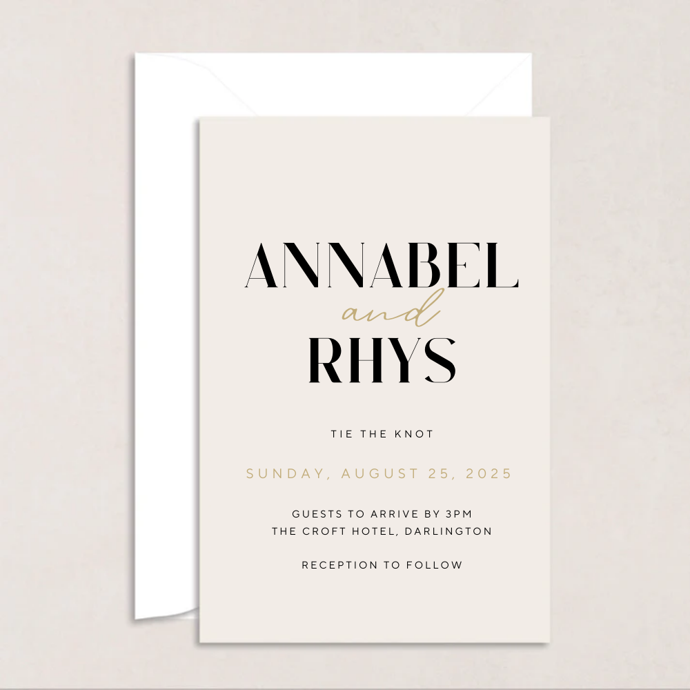 Annabel Wedding Invitations - The Ivy Collection | Luxury Wedding Stationery