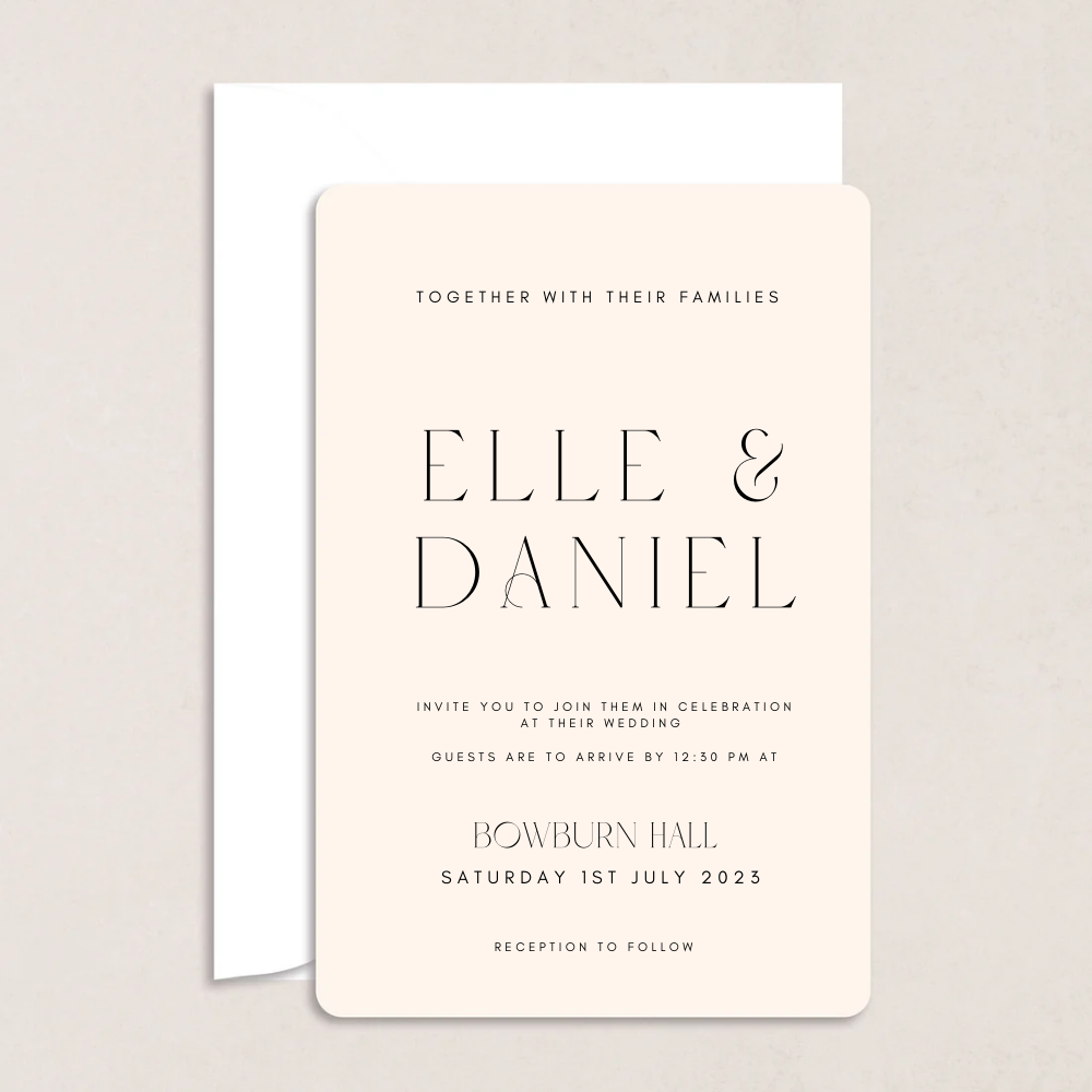 Elle Wedding Invitations