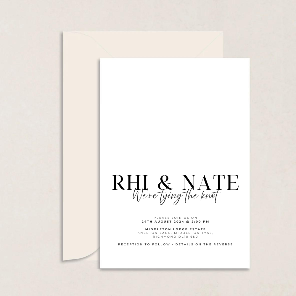Rhi Wedding Invitations - The Ivy Collection | Luxury Wedding Stationery