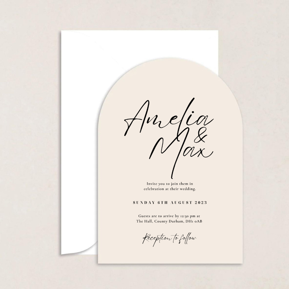 Amelia Wedding Invitations - The Ivy Collection | Luxury Wedding Stationery