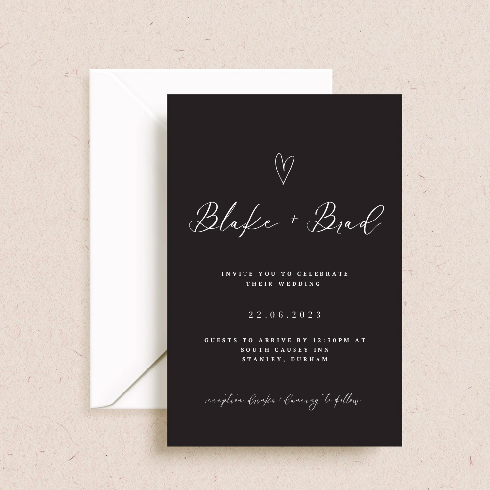 Blake Wedding Invitations