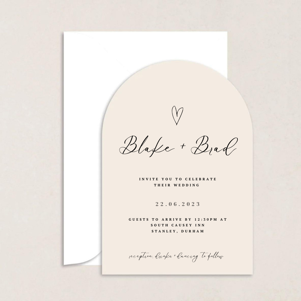 Blake Wedding Invitations