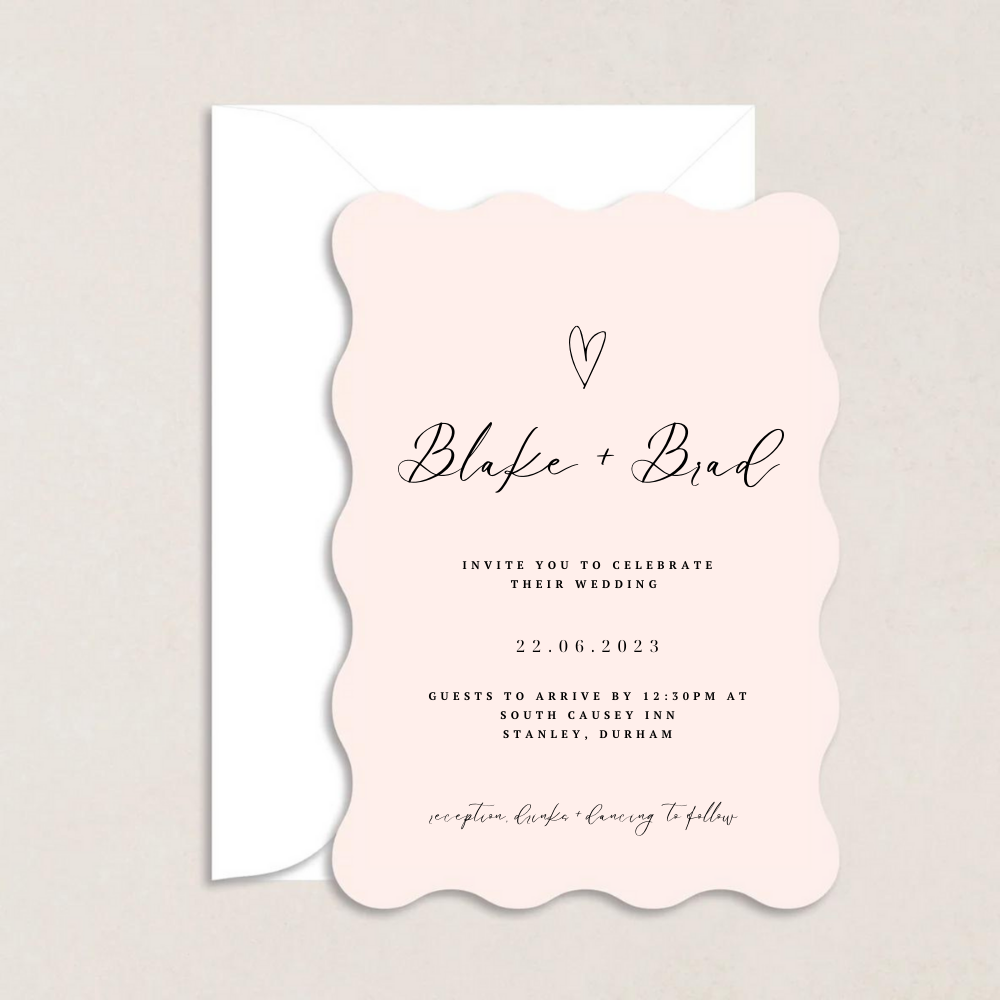 Blake Wedding Invitations